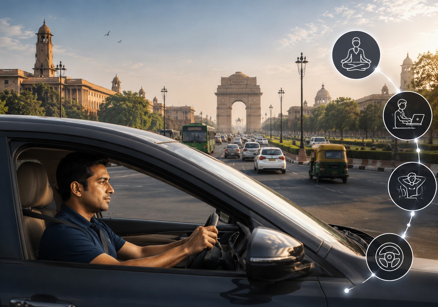 Why More People Are Hiring Drivers in Delhi