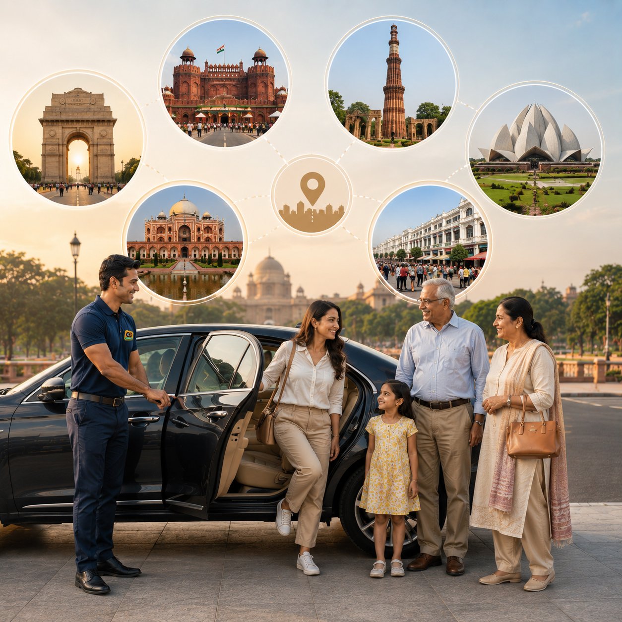 Explore Delhi with a Professional Driver