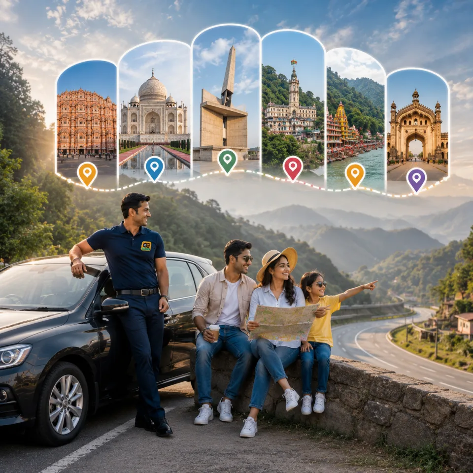 Outstation Driver Service from Delhi