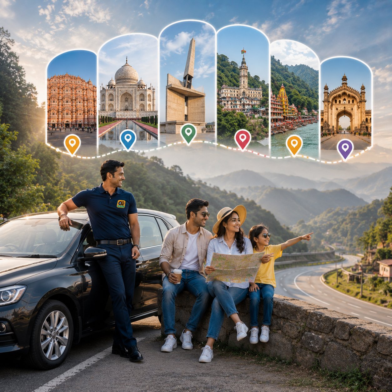 Outstation Driver Service from Delhi