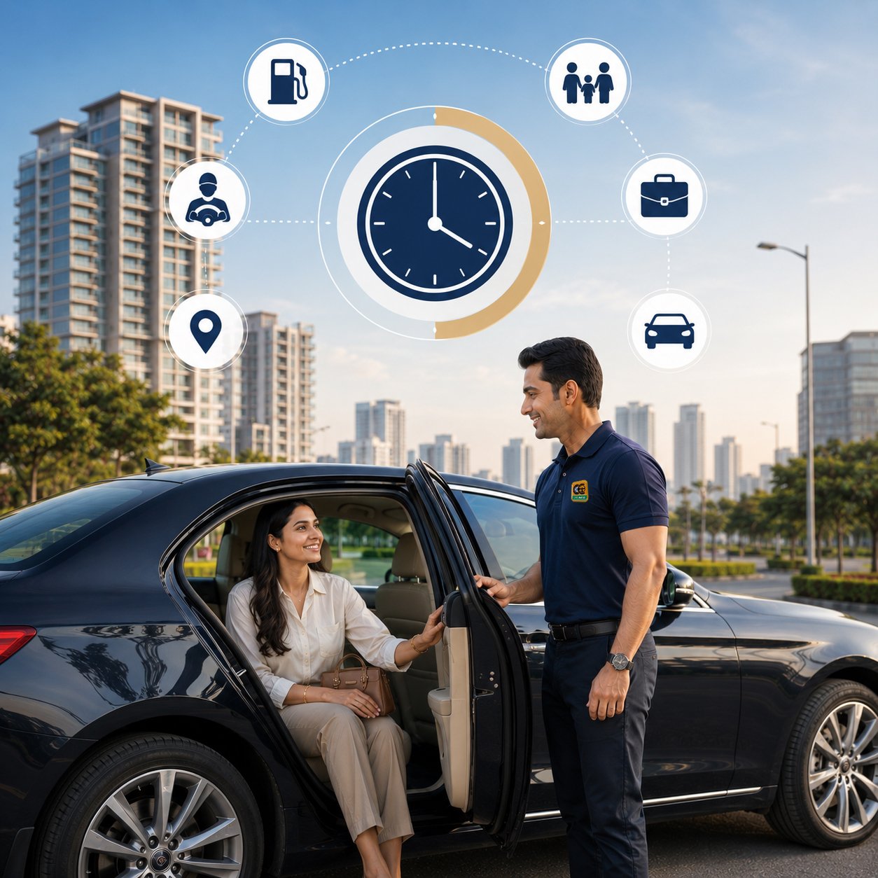 Outstation Driver Service from Zirakpur