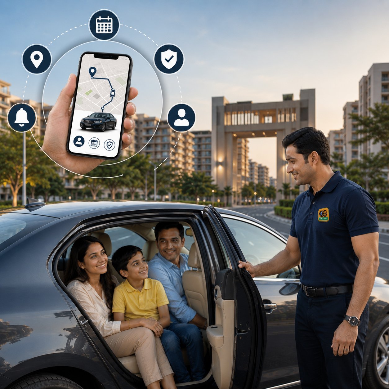 CarChalak Driver Hire App in Zirakpur