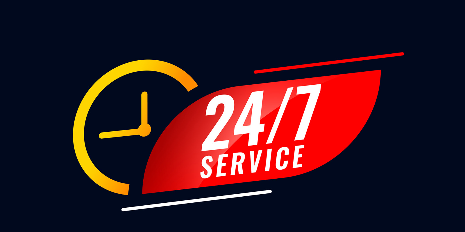 Vector Illustration 24 7 Service Icon Stock Illustration - Download Image  Now - 24 Hrs, Service, Accidents and Disasters - iStock