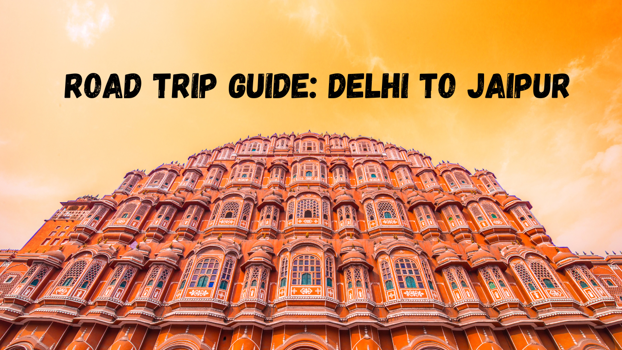 Orange Jaipur Travel Vlog YouTube Thumbnail