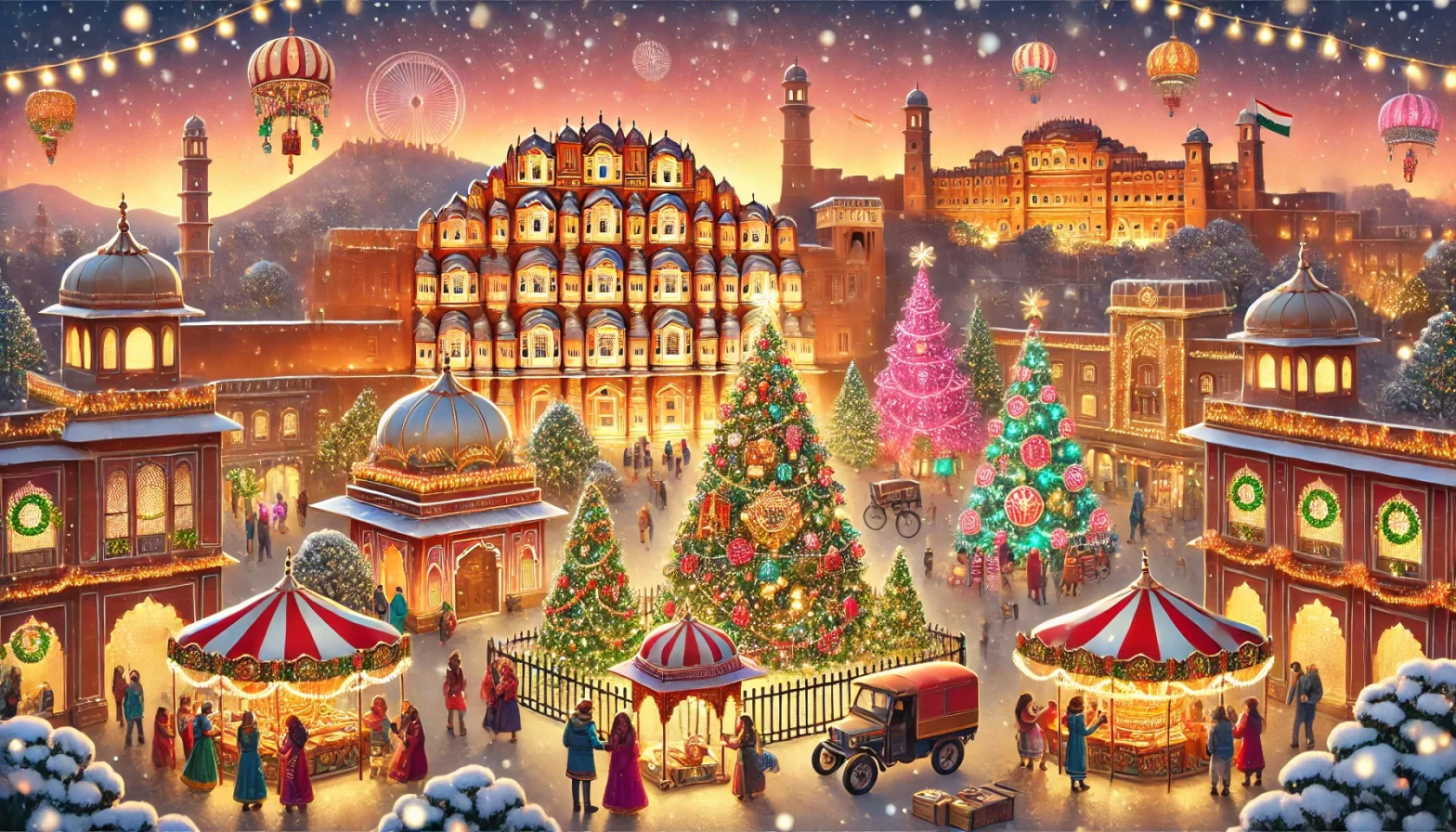 Christmas in Jaipur