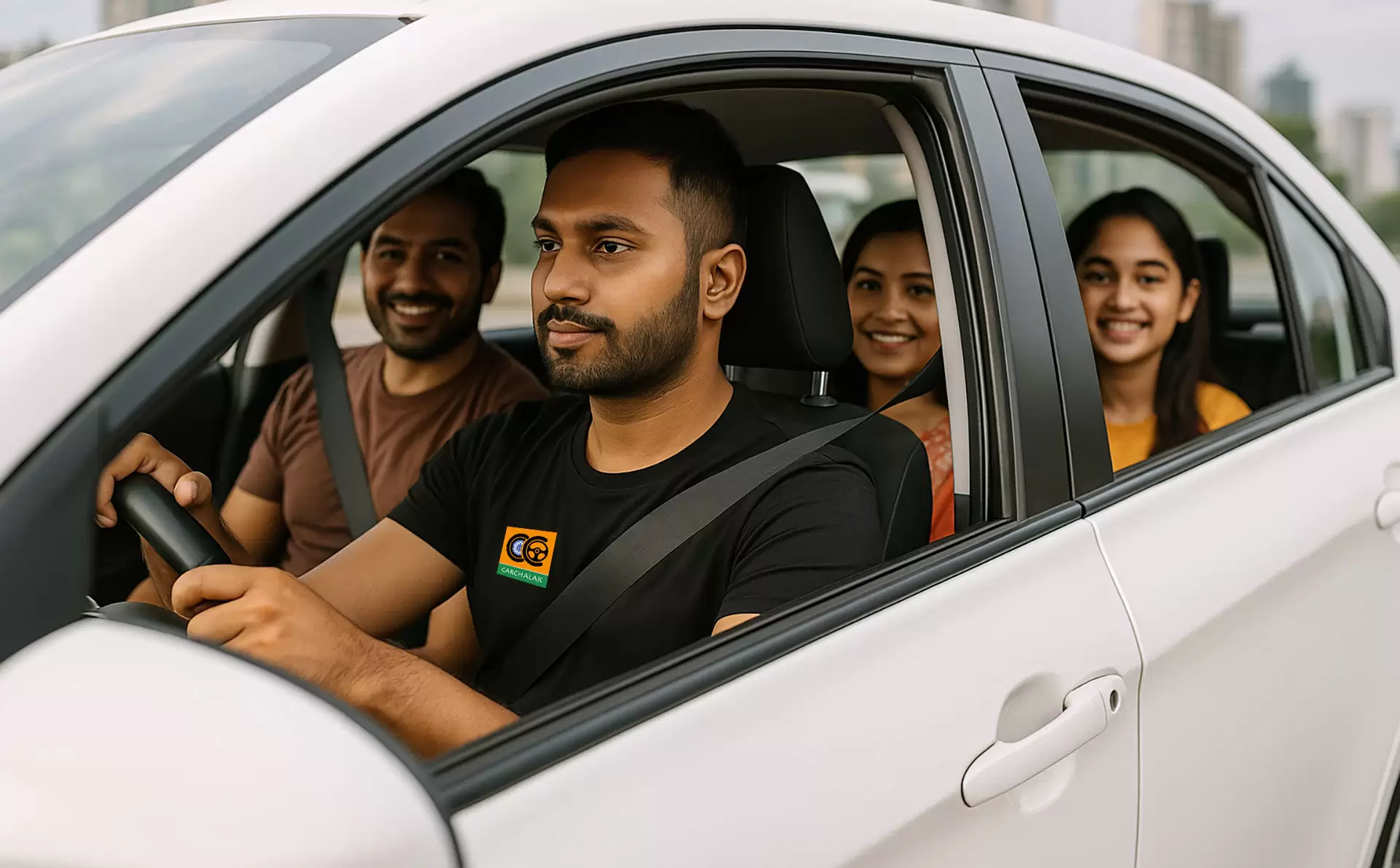 Hourly driver booked for family trip Hourly driver booked for family trip