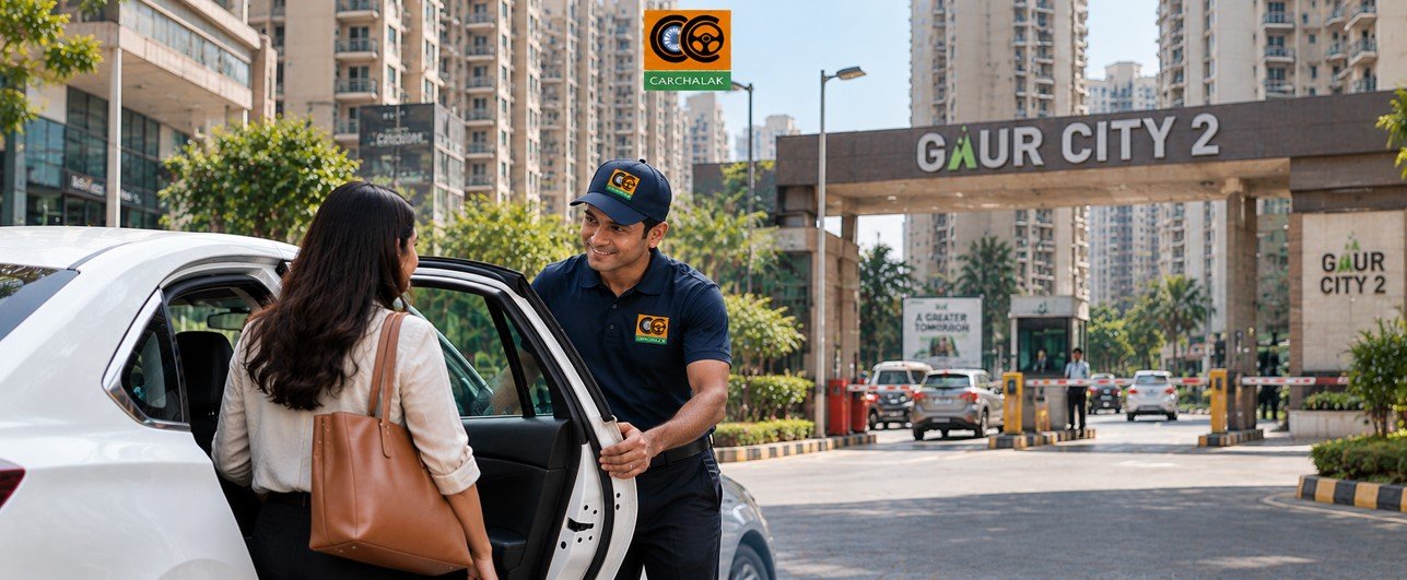 Hire a Driver in Gaur City 2