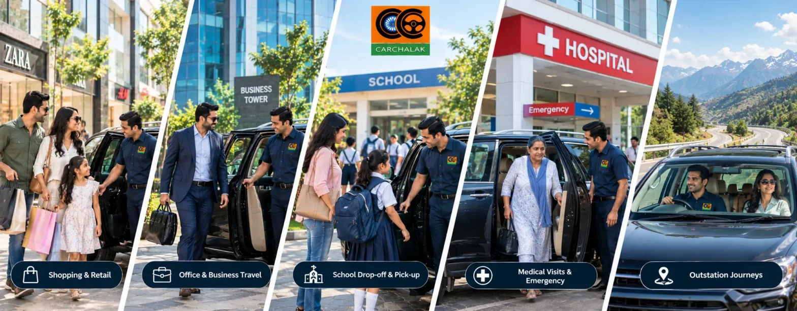 Car Driver Service in Panchkula