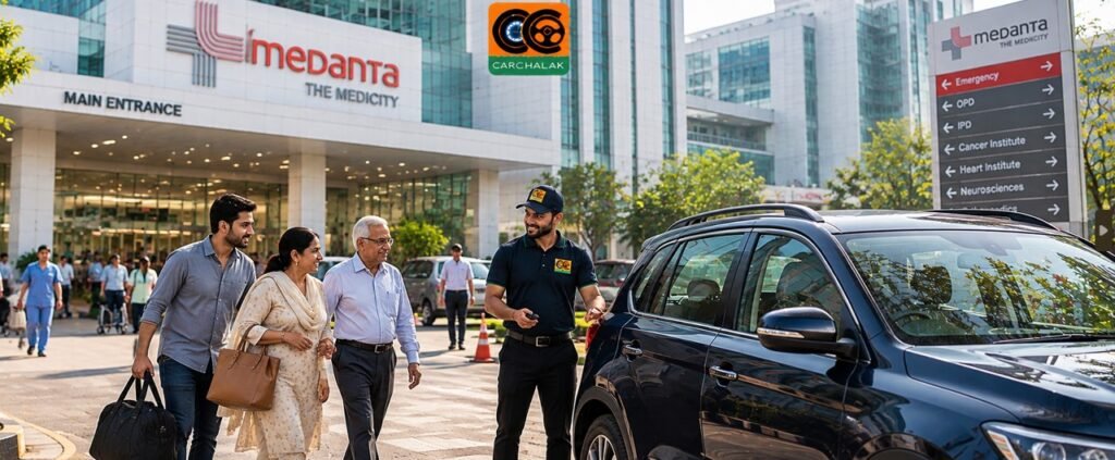 Driver Near Medanta Hospital Gurugram